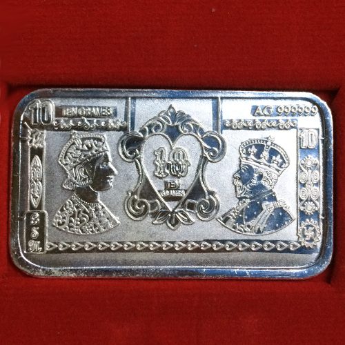 Ten Note Silver Biscuit