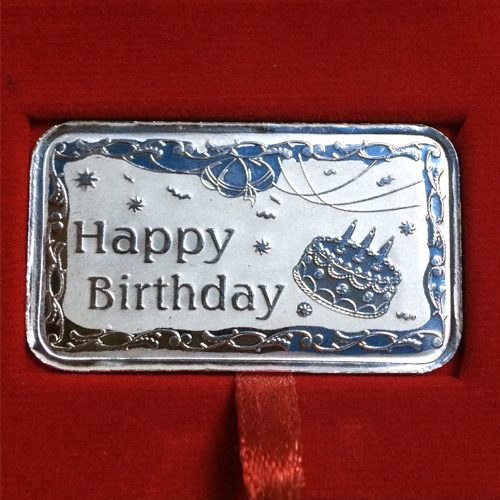 Happy Birthday Silver Biscuit